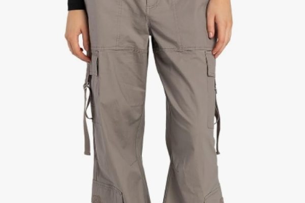 Rsq Mid Rise Double Cargo Parachute Pants